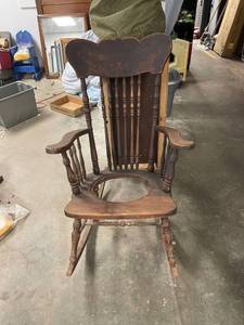 lot 6815 image: vintage rocking chair