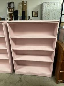 lot 6836 image: pink book shelf