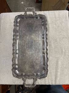 lot 6872 image: silver tray
