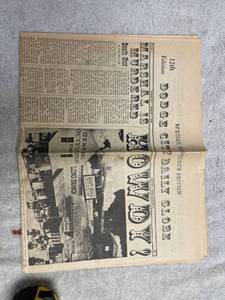 lot 6884 image: 111878 dodge city news paper
