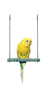 lot 1673 image: Penn Plax Seashell Swing for Pet Birds