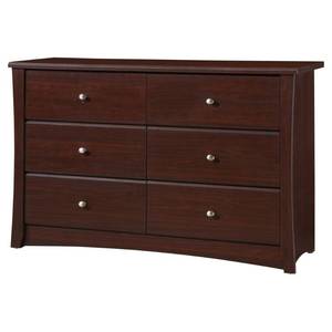 lot 1696 image: Storkcraft Crescent 6-Drawer Dresser