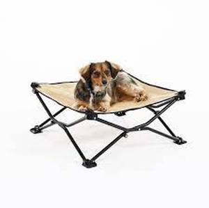 lot 1649 image: Coolaroo Elevated Pet Bed