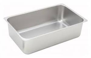 lot 1658 image: Winco Full-Size Flat Edge Spillage Pan