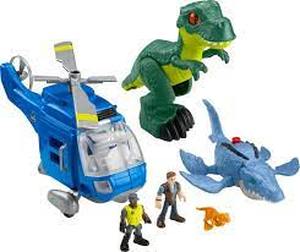lot 1633 image: Imaginext Jurassic World Dino Chopper