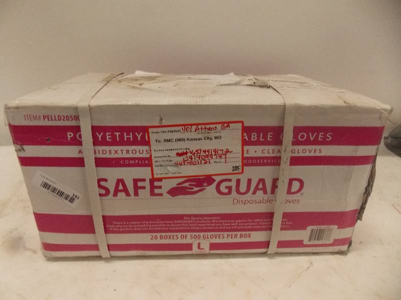 lot 141 image: Disposable Gloves