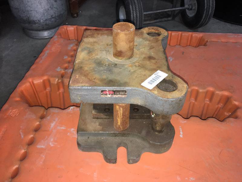 lot 4110 image: Large Danly Precision Back Post Die Set  Very Heavy