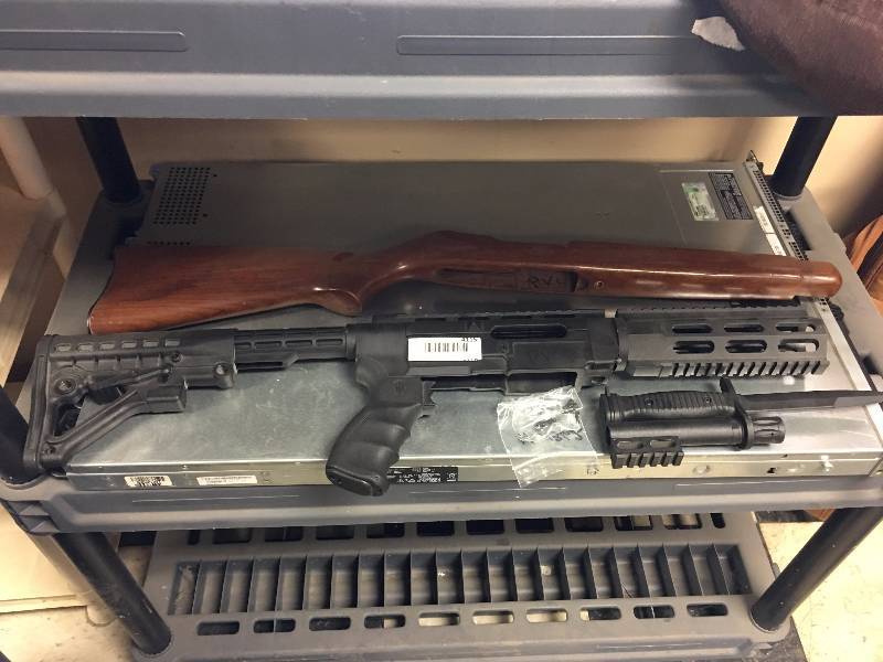 lot 4115 image: Ruger 1022 Rifle Stocks Archangel and factory wood