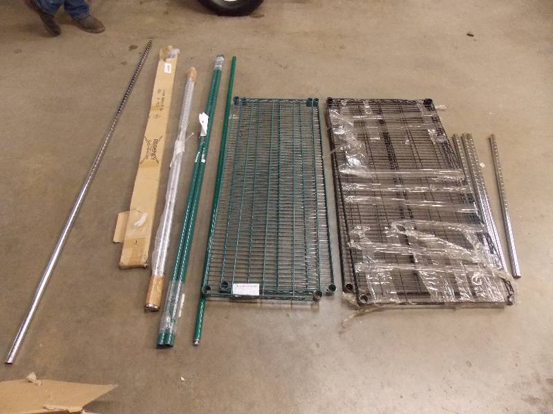 lot 143 image: Lot of Metro Shelving