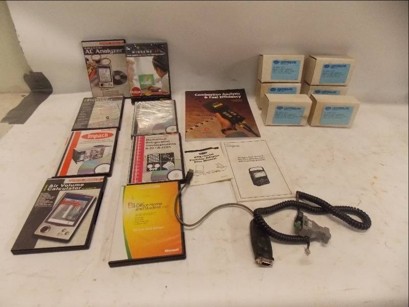 lot 151 image: Lot of HVAC And Misc CD Manuals