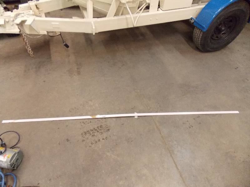 lot 4097B image: 14x 1x 8 feet Polished Brass bar