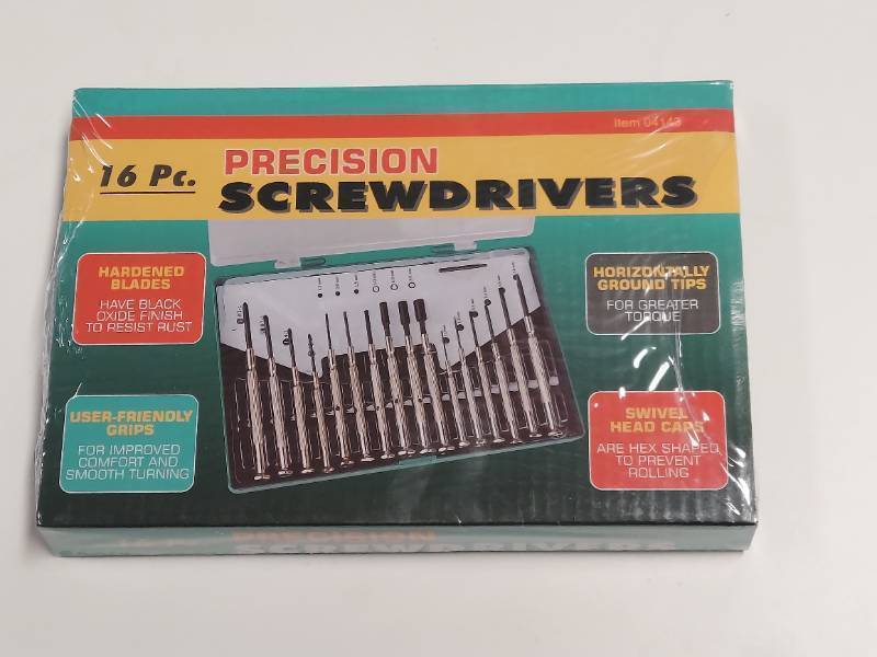 lot 6351 image: Precision Screwdriver Set - 16 Piece