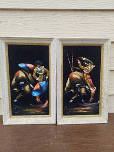 lot 5564 image: Matador art - on velvet