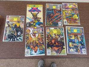 lot 5582 image: 7 Marvel comics