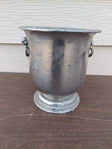 lot 5611 image: William Sonoma pewter wine bucket