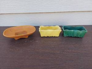 lot 5638 image: 3 McCoy planters
