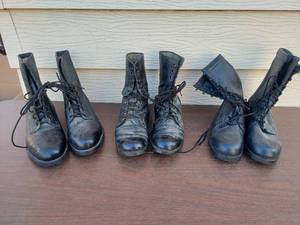 lot 5643 image: 3 pair boots - size 9.5