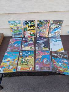 lot 5654 image: Ren and Stimpy Marvel comics