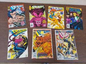 lot 5697 image: Excalibur Marvel comics