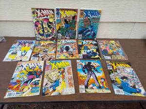 lot 5711 image: X-Men Marvel comics