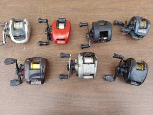 lot 5735 image: 7 fishing reels