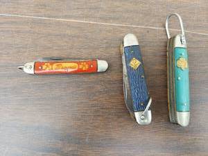 lot 5744 image: 3 pocket knives- scouts