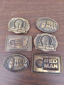 lot 5774 image: belt buckles- Redman