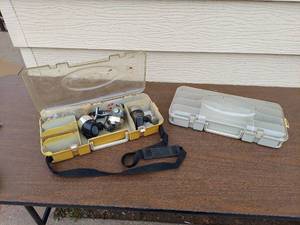 lot 5784 image: tackle boxes with Contents