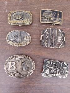 lot 5792 image: belt buckles- oil field