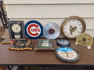 lot 5793 image: assorted clocks