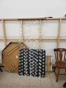 lot 4564 image: shell door hanging decor
