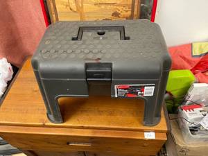 lot 9759 image: tool box stool