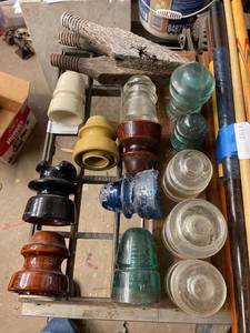 lot 9794 image: vintage insulator lot