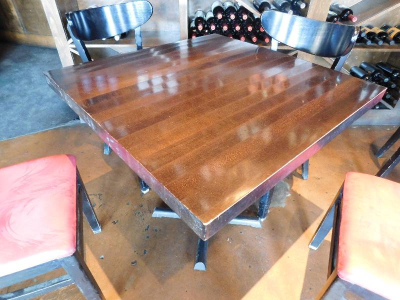 lot 1447F image: Square Table