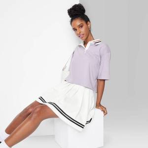 lot 1223 image: Womens Short Sleeve Rugby Shirt - Wild Fable Purple M