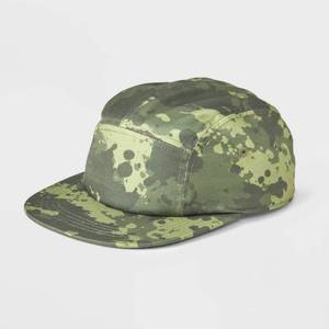 lot 1224 image: Kids Camo Baseball Hat- art class Green