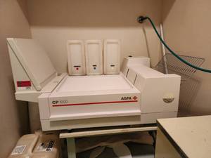 lot 5921 image: AGFA CP1000 Film Processor