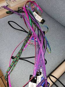 lot 37482 image: Lot of Lupine Lead Dog Leashes