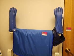 lot 37497 image: Infab Lead Apron and Gloves