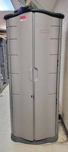 lot 49477 image: Rubbermaid Storage Cabinet W Contents