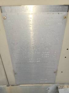 lot 49482 image: Trane Forced Air Furnace
