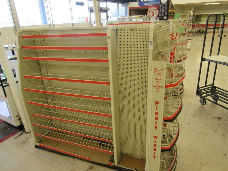lot 327 image: Checkout Merchandise Display Shelf