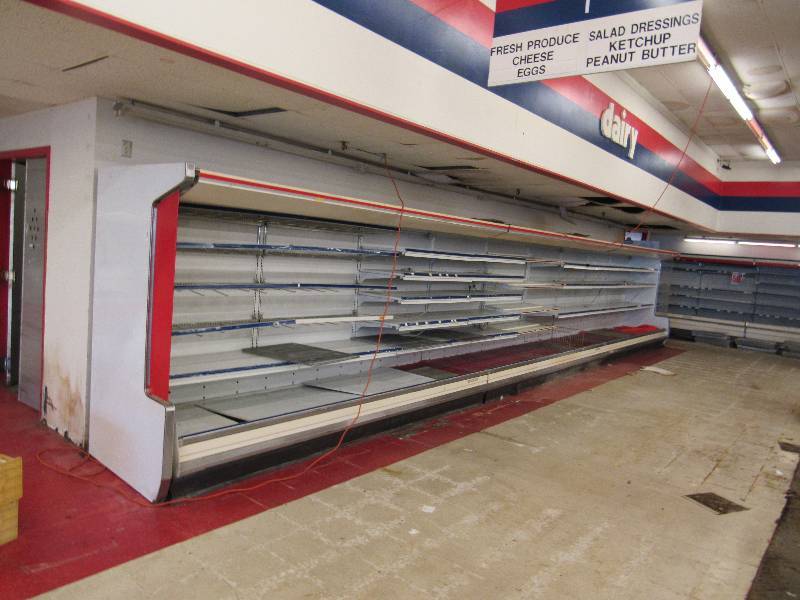 lot 331 image: Hussmann Supermarket Refrigerated Merchandiser Air Curtain Open Display Unit