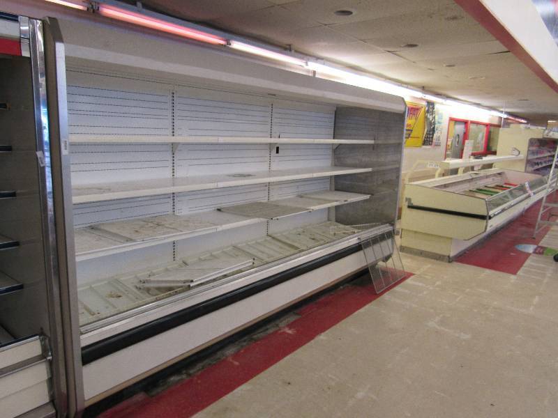 lot 333 image: Hussmann Supermarket Refrigerated Merchandiser Air Curtain Open Display Unit