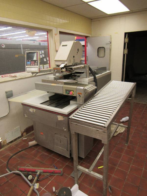 lot 348 image: Hobart UWS Commercial H.D Programmable Conveyor Ultimate Wrapping System