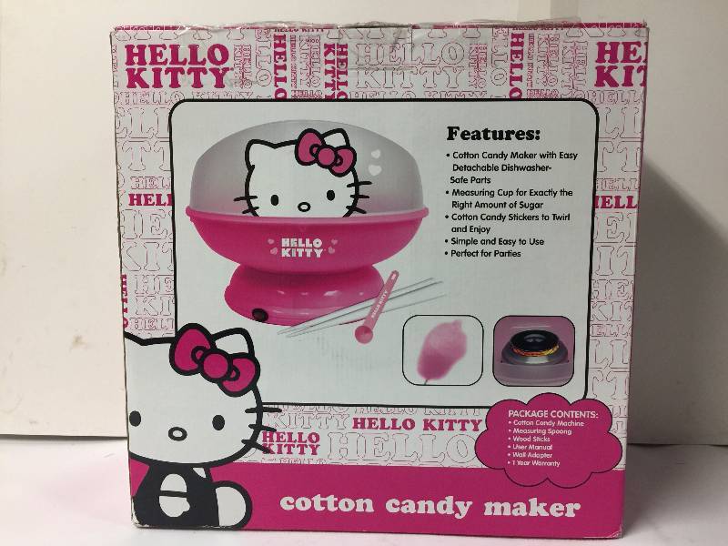 Pink! New in Box Hello Kitty Cotton Candy Maker 