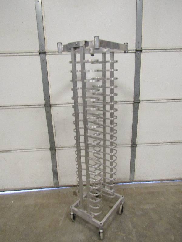 lot 198 image: Prairie Village Industries Aluminum Sheet Pan Rack