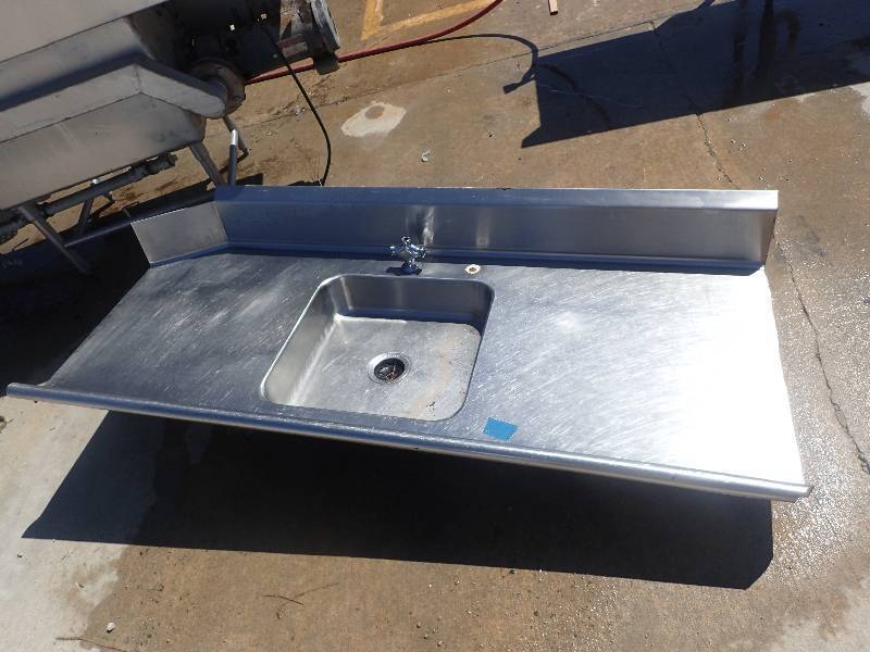 lot 235 image: All Stainless Single Compartment Dirty Side Wash Line
