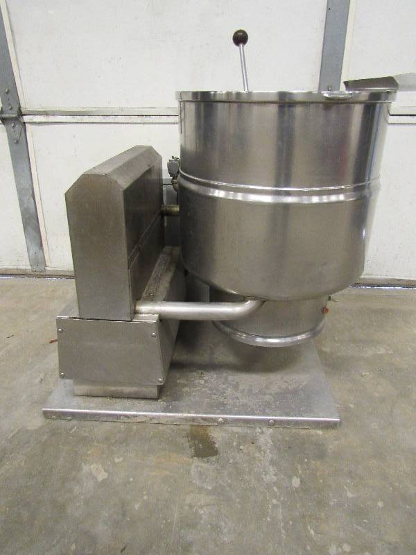lot 606 image: Groen 40QT Countertop Gas Tilt Kettle