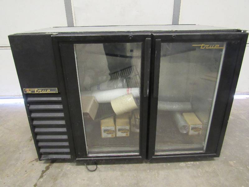 lot 617 image: True 2 Glass Door 48  Under Counter Cooler